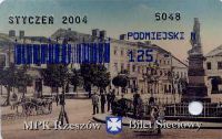 bilet sieciowy podmiejski, stycze 2004