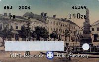 Rzeszow, bilet sieciowy, maj 2004, 140z