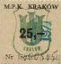 Krakw, znaczek miesiczny, I.1971r., 25z