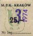 Krakw, znaczek miesiczny, III.1974r., 25z