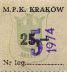 Krakw, znaczek miesiczny, V.1974r., 25z