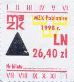 Pabianice, znaczek miesiczny, rok 1998, LN, 26.40z, hologram trjktny