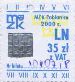Pabianice, znaczek miesiczny, rok 2000, LN, 35z, hologram kwadratowy