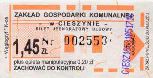 Cieszyn - Wglogryf, rok 2004, 1,45z+0,20z, bilet ulgowy nabyty u kierowcy