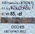 Koszalin, znaczek miesiczny - listopad 2003, 85z