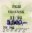 PKM Gdask, znaczek miesiczny, 11/90, 4200z (p5500z)