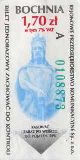 Bochnia - Kazimierz Wielki, niebieskie popiersie; 1,70z, w tym 7%VAT