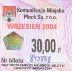Pock, znaczek miesiczny, wrzesie 2004, 30,00z
