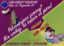 d, bilet okresowy - Liga Kobiet Polskich