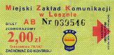 Leszno - z logo MZK (od marca 2005), 2,00z
