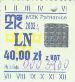 Pabianice, znaczek miesiczny 2003r, LN, 40,00z