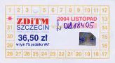 Szczecin - listopad 2004; 36,50z