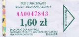 Starachowice, hologram: trjkty, 1,60z