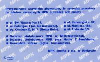 Krakw, Scania 113 ALB (przegubowa) - rewers