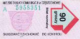 Czstochowa, logo MZK, 90gr, normalny
