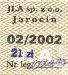 Jarocin, znaczek miesiczny, luty 2002, 21z