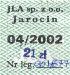 Jarocin, znaczek miesiczny, kwiecie 2002, 21z