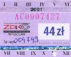 Wrocaw, znaczek miesiczny - 2001, 44z