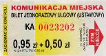 Kielce - bilet z zabezpieczeniem IRISAFE, 0,95+0,50z