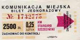 Stargard Szczeciski, 2500z / 0,25z