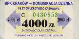 Krakw, 4000z, seria C