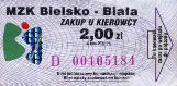 Bielsko-Biaa - 2,00z, nabyty u kierowcy, rok 2005