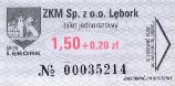 Lbork - seria M-05, numer omiocyfrowy, 1,50+0,20z