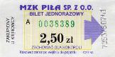Pia - 2,50z, numer trawiastozielony - zakup u kierowcy