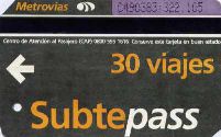 Buenos Aires - 30 viajes, Subtepass