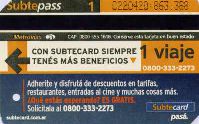 Buenos Aires - 1 viaje, Con Subtecard...