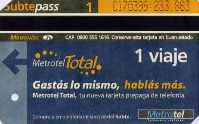 Buenos Aires - 1 viaje, Metrotel total - niebieskie to