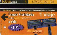 Buenos Aires - 1 viaje, Subtexpress, yletki, $1,89