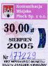 Pock, znaczek miesiczny, sierpie 2005, 30,00z