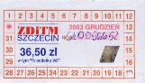 Szczecin, grudzie 2003, 36,50z