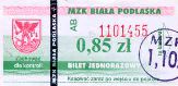 Biaa Podlaska, 0,85z (p1,10z) - ucita piecztka