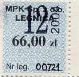 Legnica, znaczek miesiczny, grudzie 2004, 66z