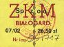 Biaogard, znaczek miesiczny, lipiec 2002 - 26,50z