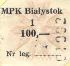 Biaystok, znaczek miesiczny - 01.1982, 100z