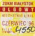 Biaystok, znaczek miesiczny - 06.1996, ulgowy