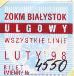 Biaystok, znaczek miesiczny - 02.1998, ulgowy
