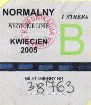 Biaystok, znaczek miesiczny - 04.2005, normalny B, wszystkie linie