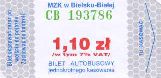 Bielsko-Biaa - rok 2000, 1,10z, seria CB