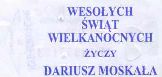 Bielsko-Biaa - rewers: Dariusz Moskaa yczy Wesoych wit