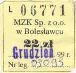 Bolesawiec, bilet miesiczny - grudzie 1999, 22z