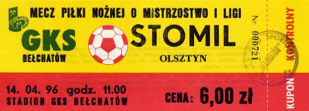 GKS Bechatw - Stomil Olsztyn