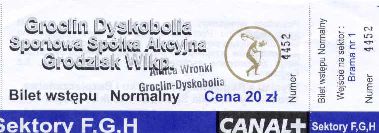 Dyskobolia Grodzisk Wielkopolski - Amica Wronki, 20z
