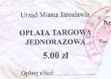 Opata targowa, Jarosaw - 5.00z