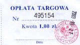 Opata targowa, Wieliczka, 1.00z (opata targowa)