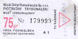Piotrkw Trybunalski, linia podmiejska, 75gr